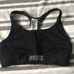 Pink ultimate unlined sports bra